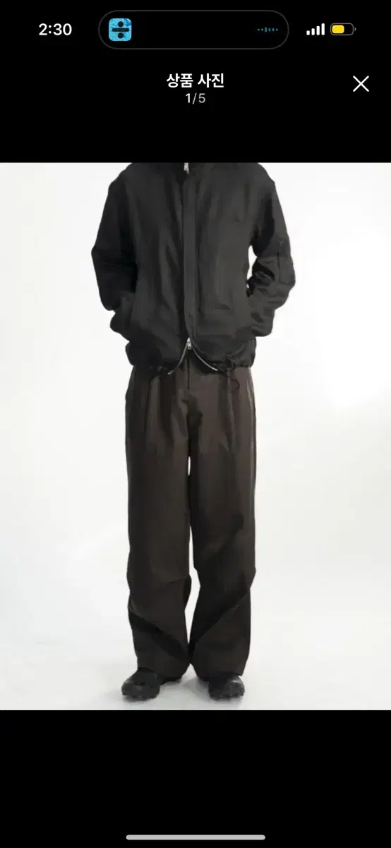 폴리테루 에스키모 팬츠 브라운 4 size
