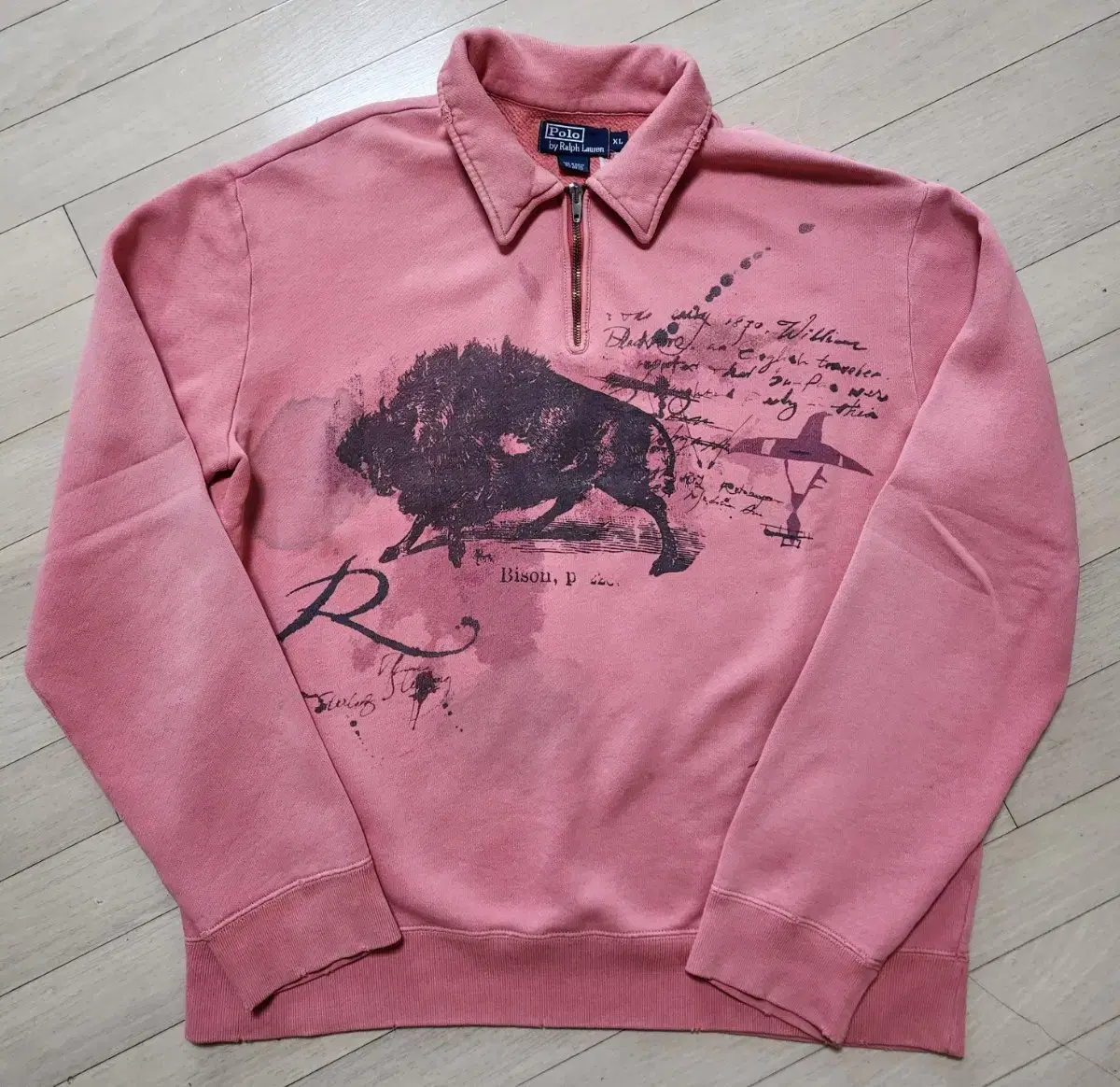 Polo Ralph Lauren / Bison 2/1 zip-up sweatshirt / 110
