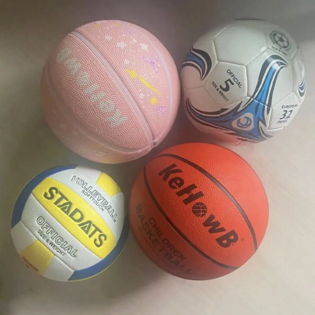 New Products - Outdoor Soccer Balls, Basketballs, Volleyballs, Pumps