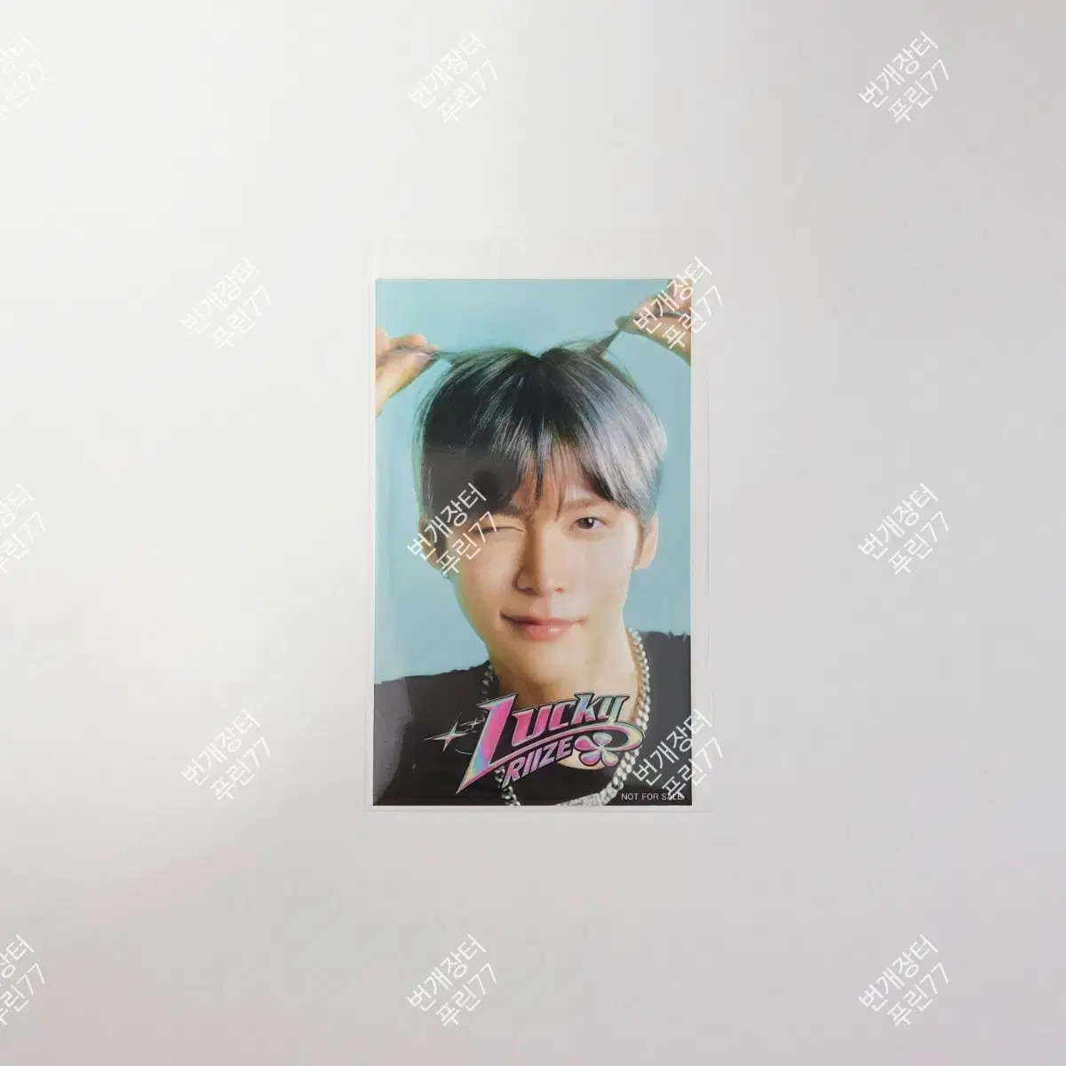 라이즈 은석 일본 앨범 포카 럭키 HMV 스티커 riize lucky