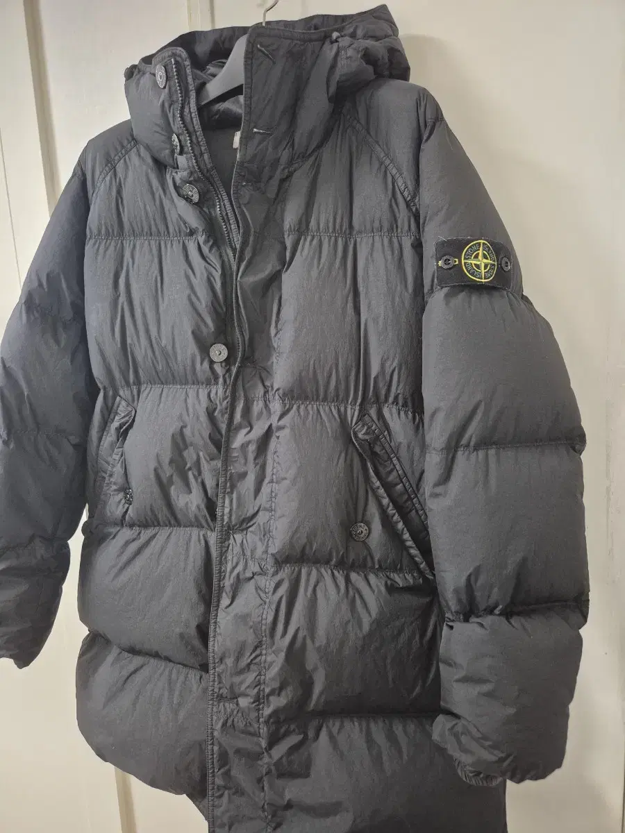 L /24FW 스톤아일랜드 크링클랩스 롱패딩