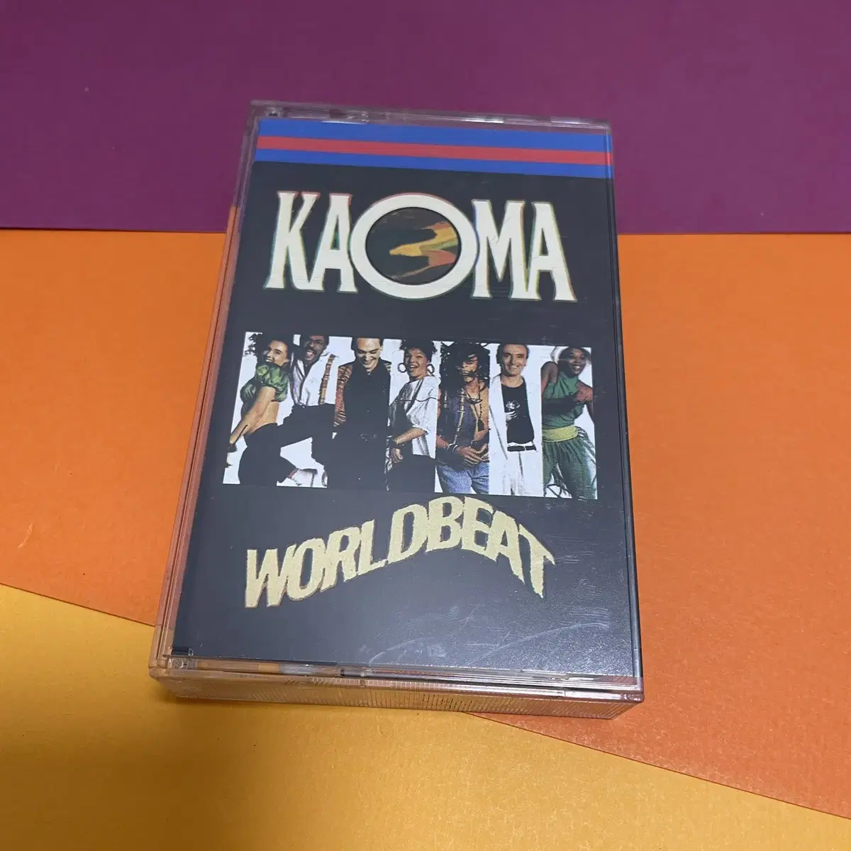 [중고음반/TAPE] 카오마 KAOMA - Worldbeat 카세트테이프