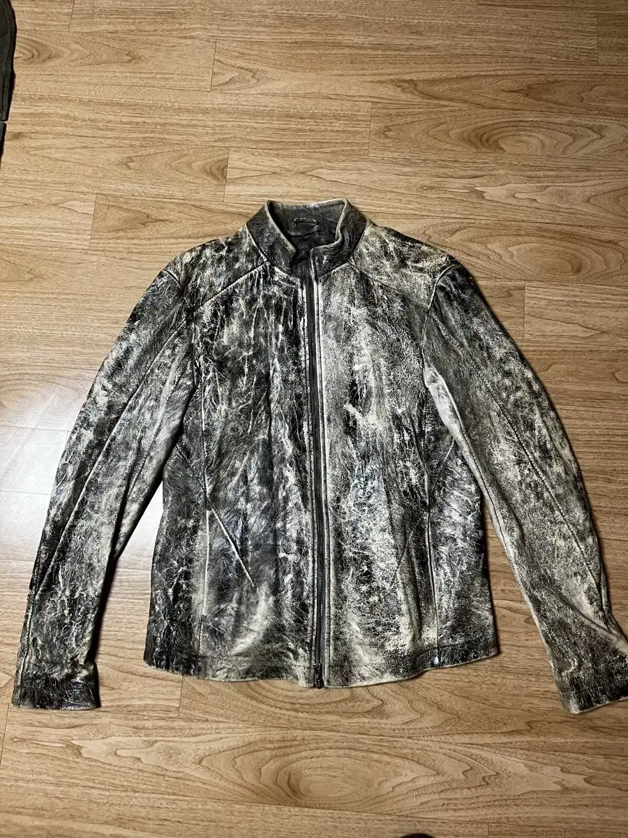 IT50)10sei0otto X masnada Leather Jacket