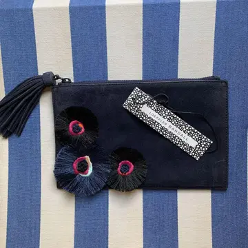 LOEFFLER RANDALL 클러치백 로플러 랜달 네이비