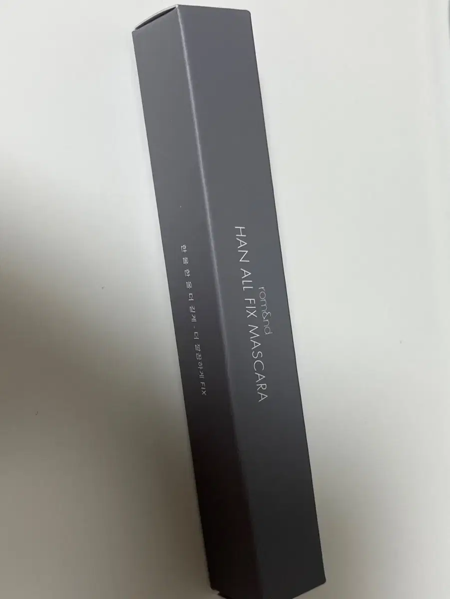 (Unsealed new product) ROM& Hanall Fix Mascara Long Black