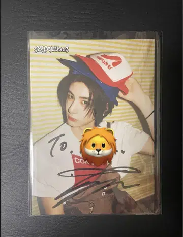 BOYNEXETDOOR 보넥스 이한 19.99 친필 사인 간사이