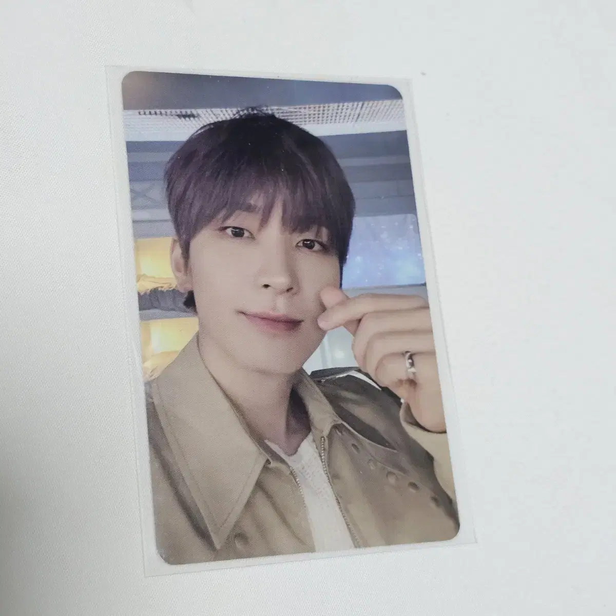 세븐틴 소비기한 회장한정 위버스 오사카 포카 원우