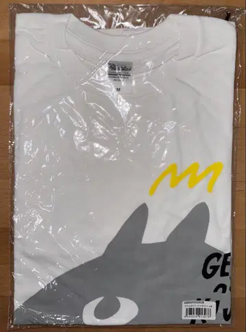 게스의 극치 소녀 밴딩 티셔츠 M사이즈 화이트 캐릭터