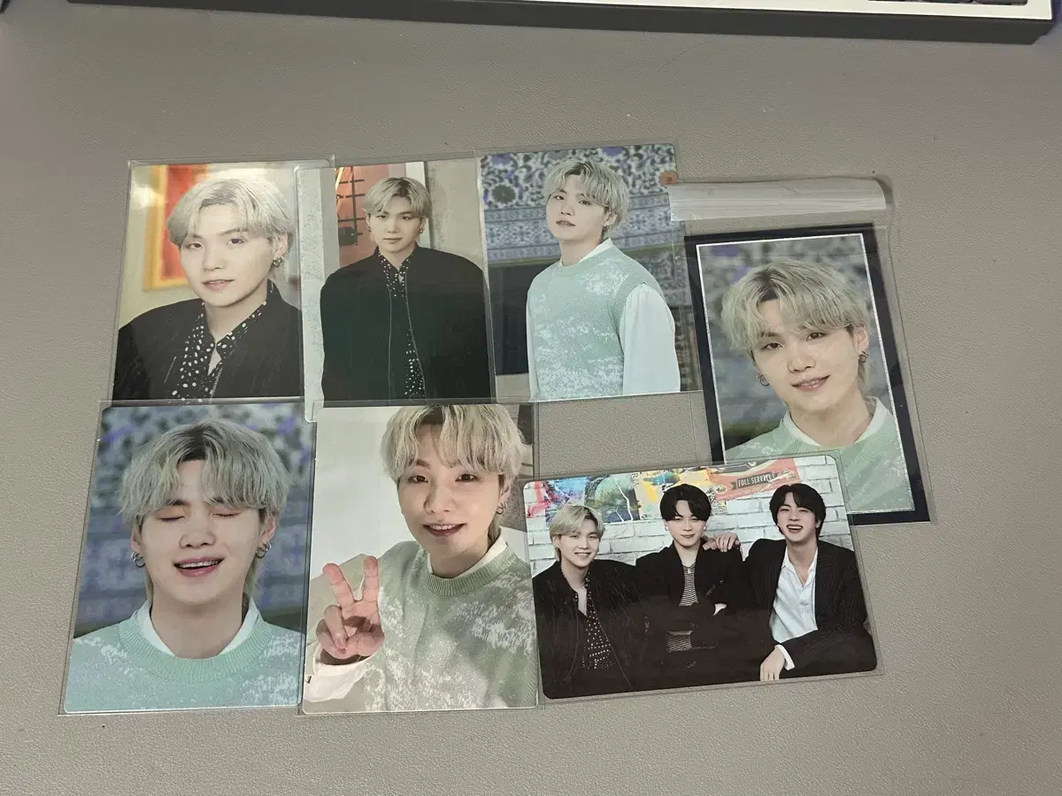 방탄소년단 슈가 민윤기 윤기 퍼투댄 미니포카 일괄