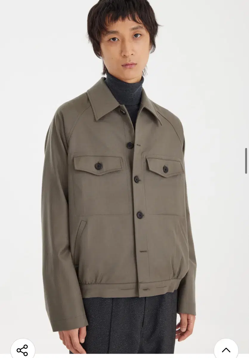 S 유스 short blouson 블루종