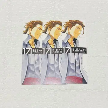 BLEACH 리믹스 17권 혜택 롱 카드 네이비 나염 소스케