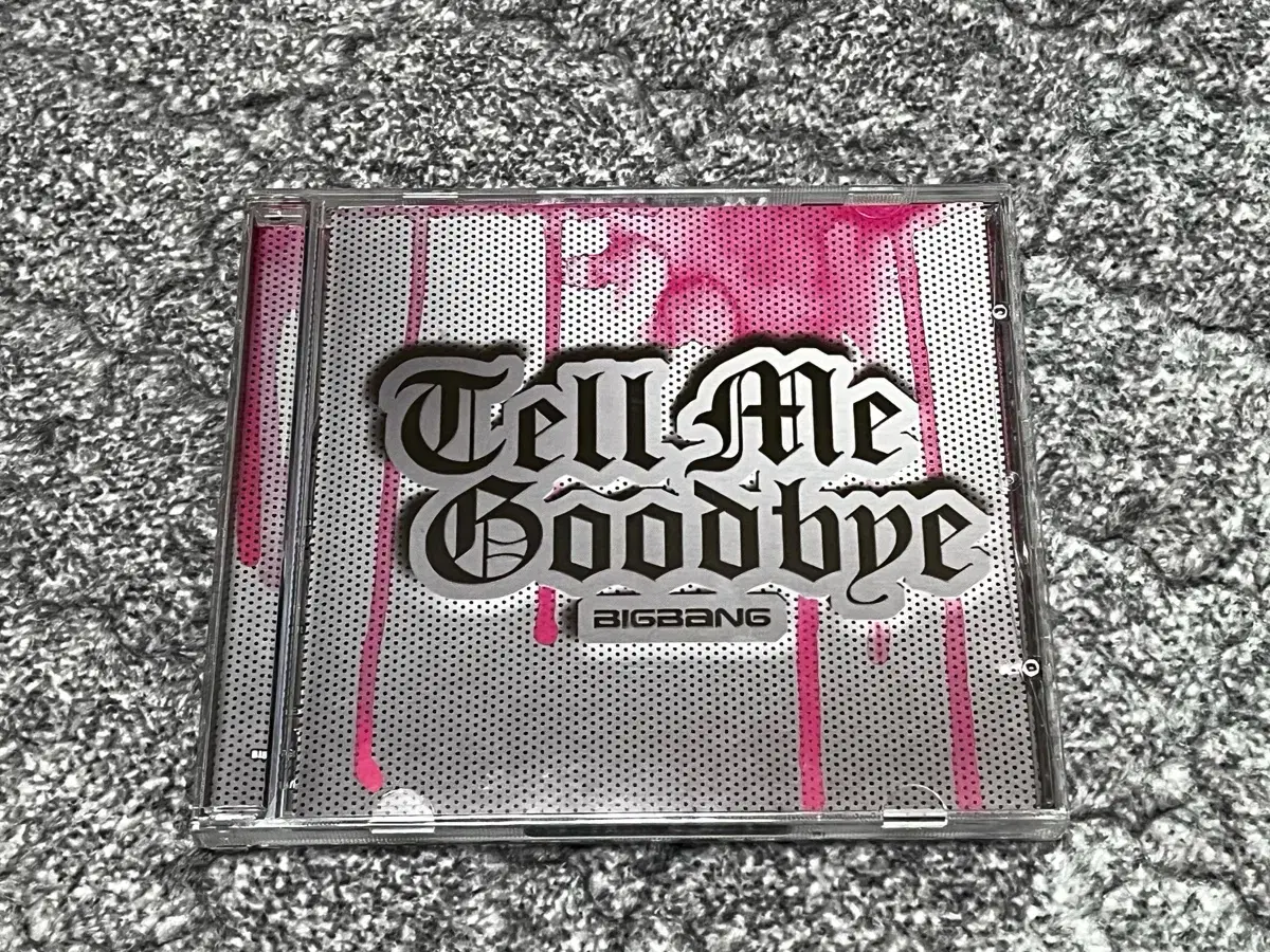 빅뱅 Tell me goodbye 앨범