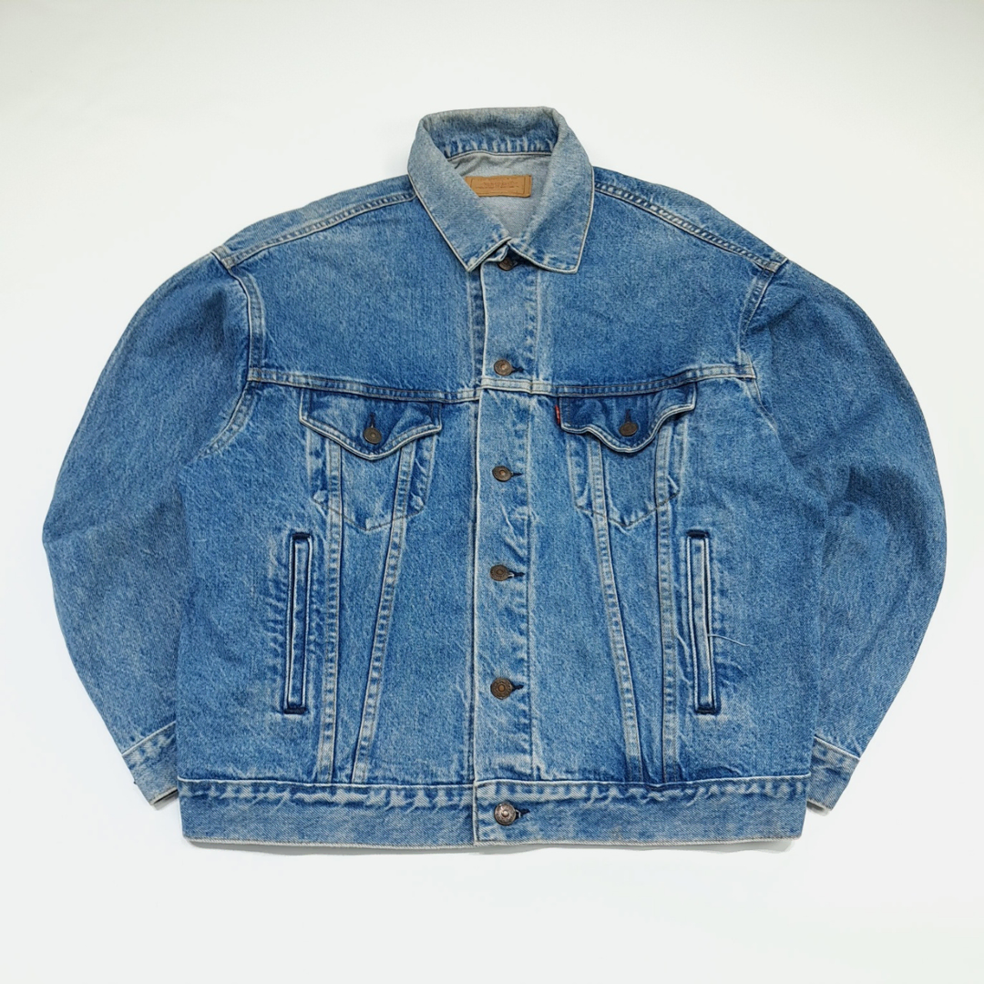 Cr697 L 90s 리바이스 USA made 70507 트러커 데님자켓