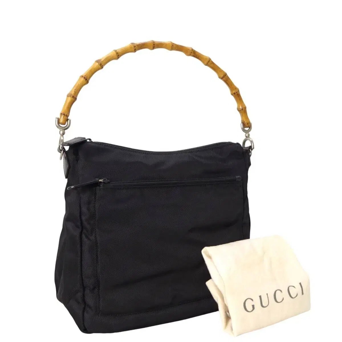 Gucci 구찌 빈티지 뱀부 호보백