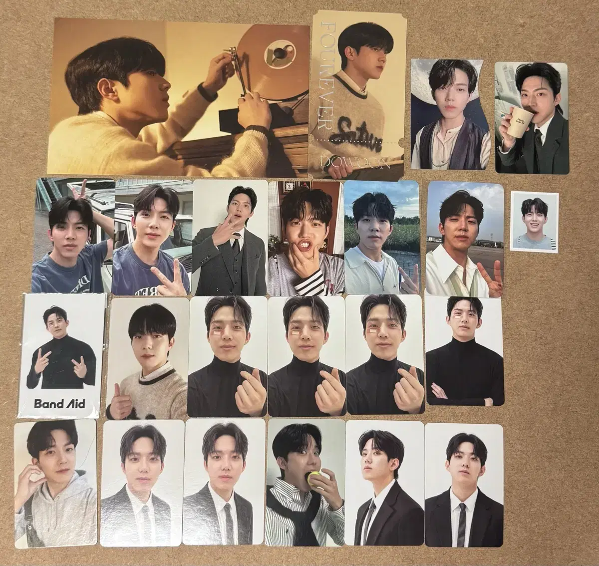 데이식스 도운 윤도운 포카 미공포 특전 시그 등 일괄