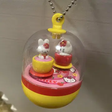 헬로키티 태엽 키링 레어
