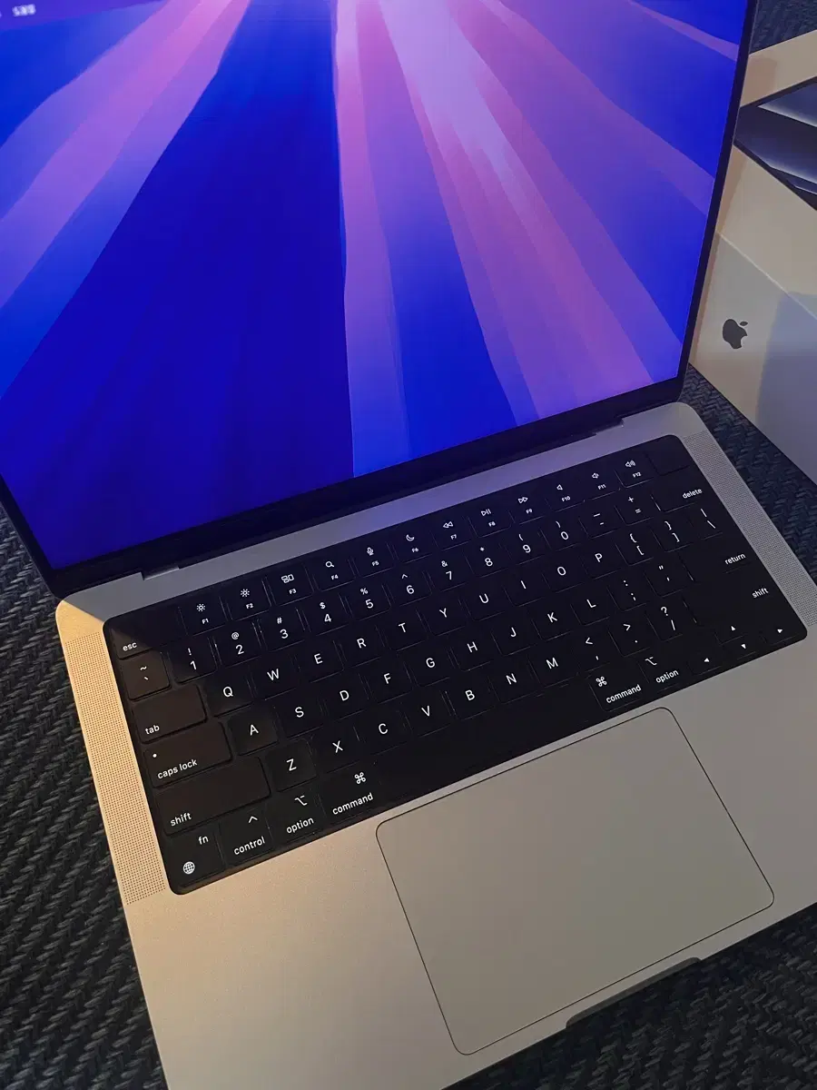 맥북프로 M2 pro 14인치 실버 영문자판 풀세트