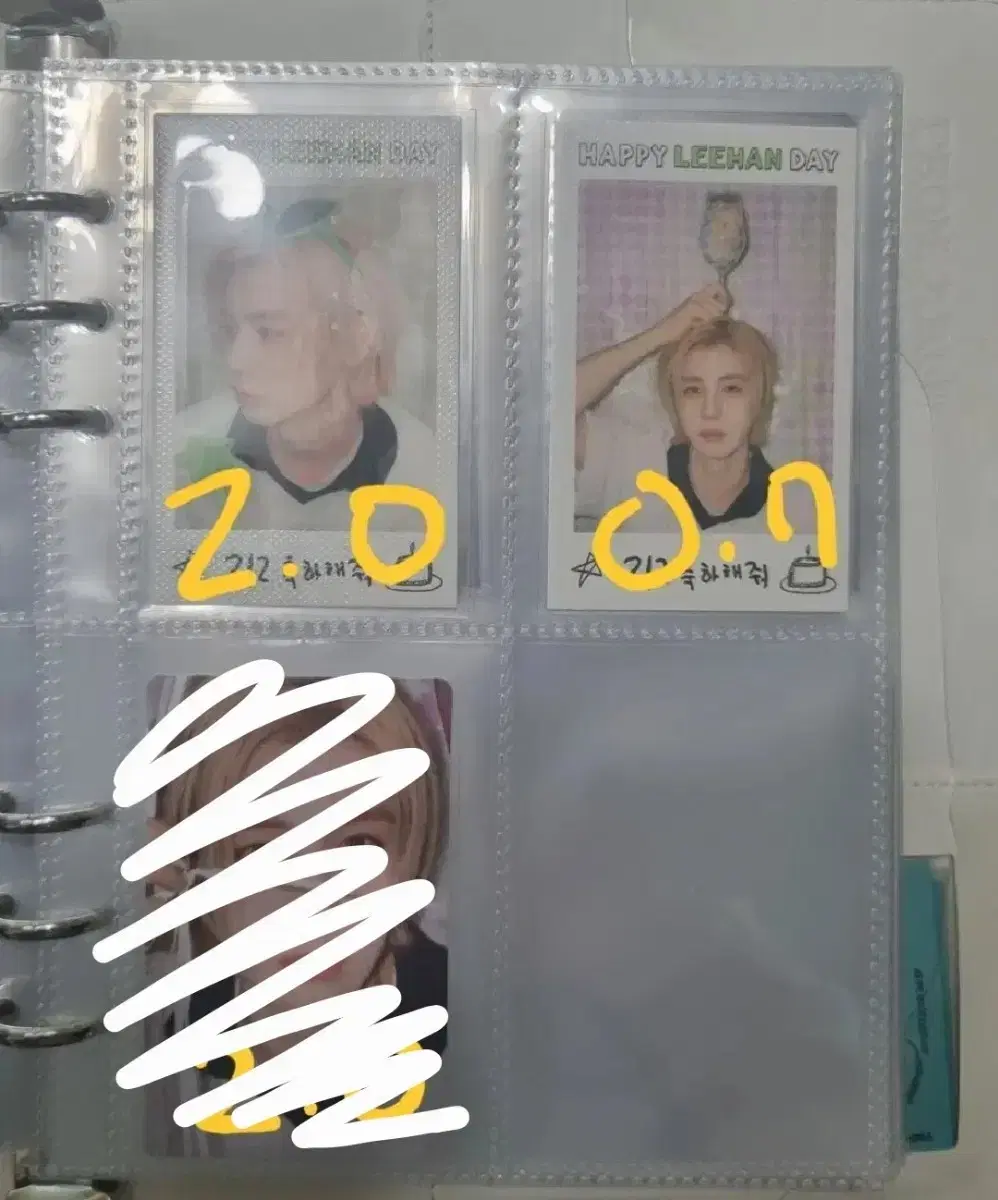 보이넥스트도어 보넥도 이한 생일 포카 폴라로이드 폴라