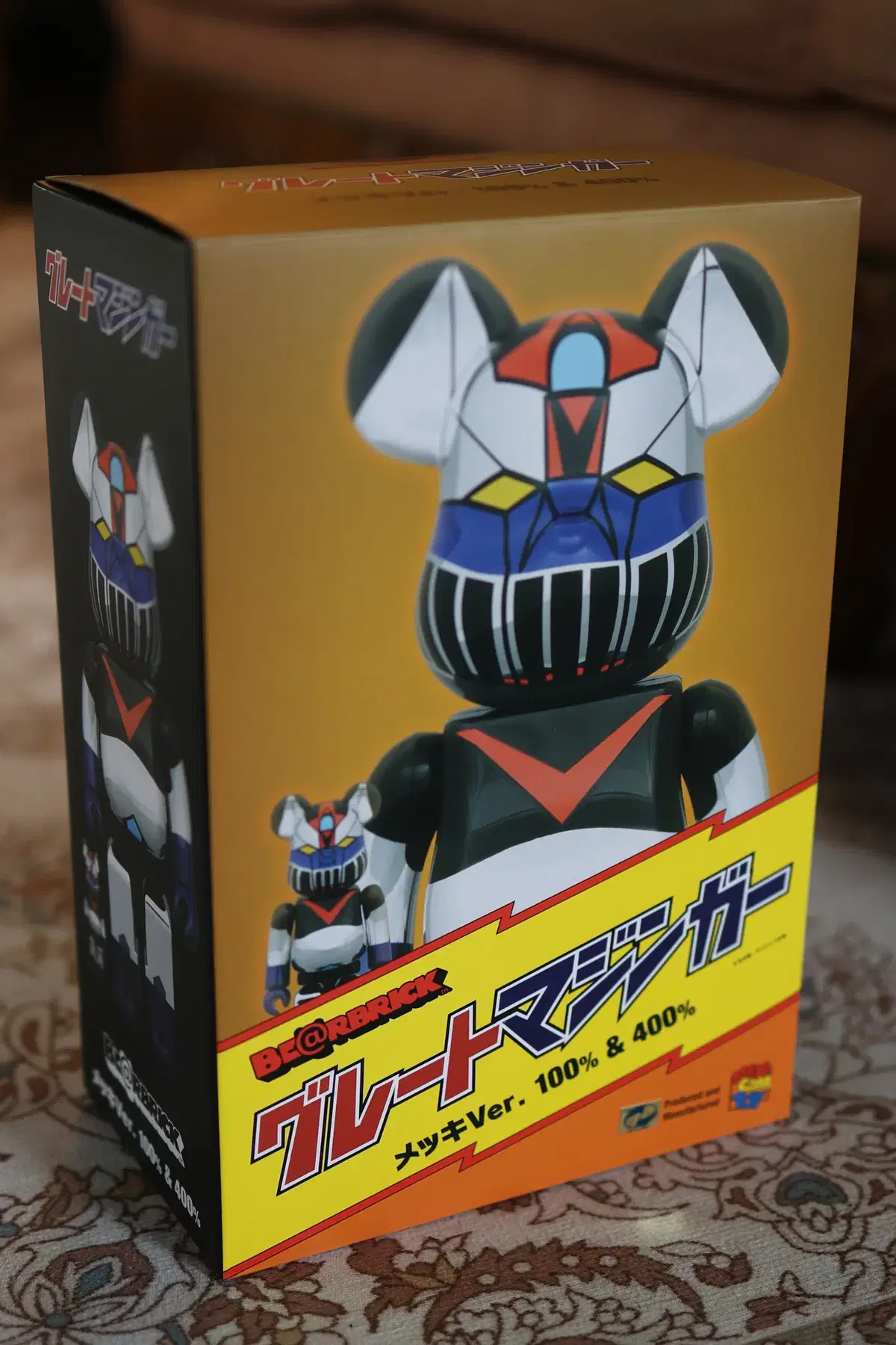 BE@RBRICK グレートマジンガー メッキVer. 100％ & 400％ Amazon.co.jp 