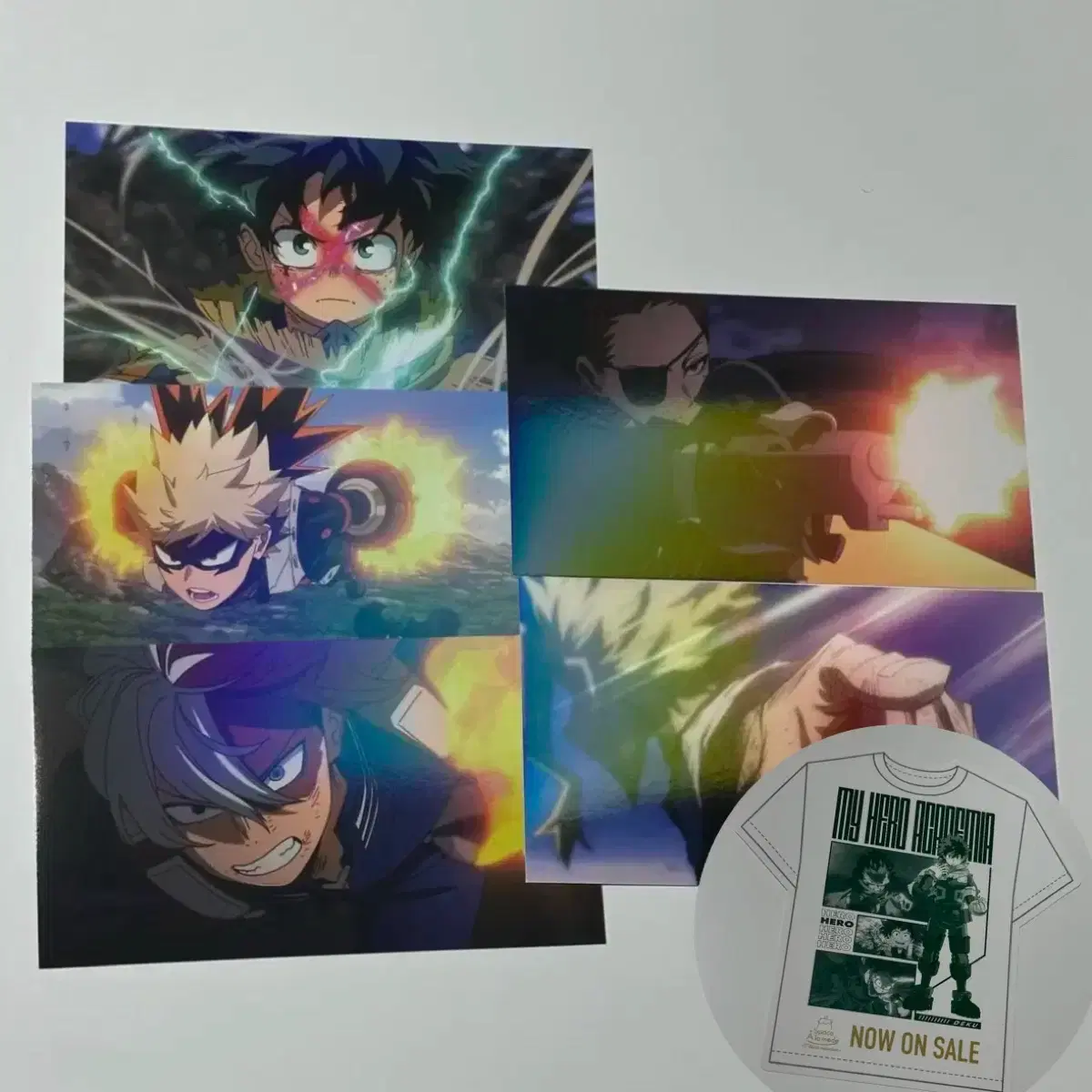 hologram postcard My Hero Academia