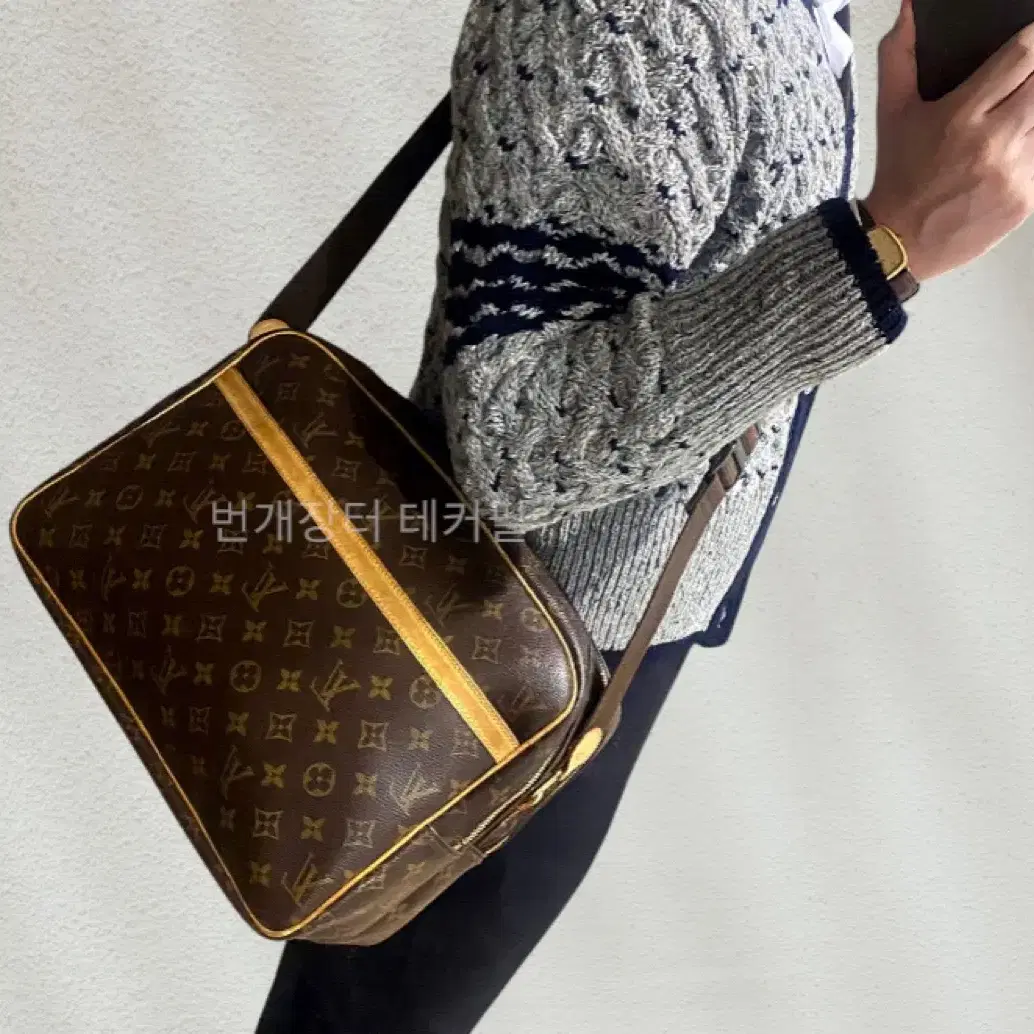 LOUISVUITTON 루이비통 모노그램 크로스백 가방 여행 골프 가