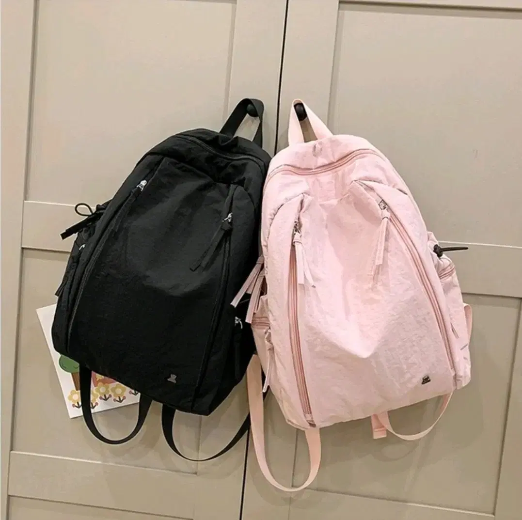 남녀공용 나일론 방수 백팩