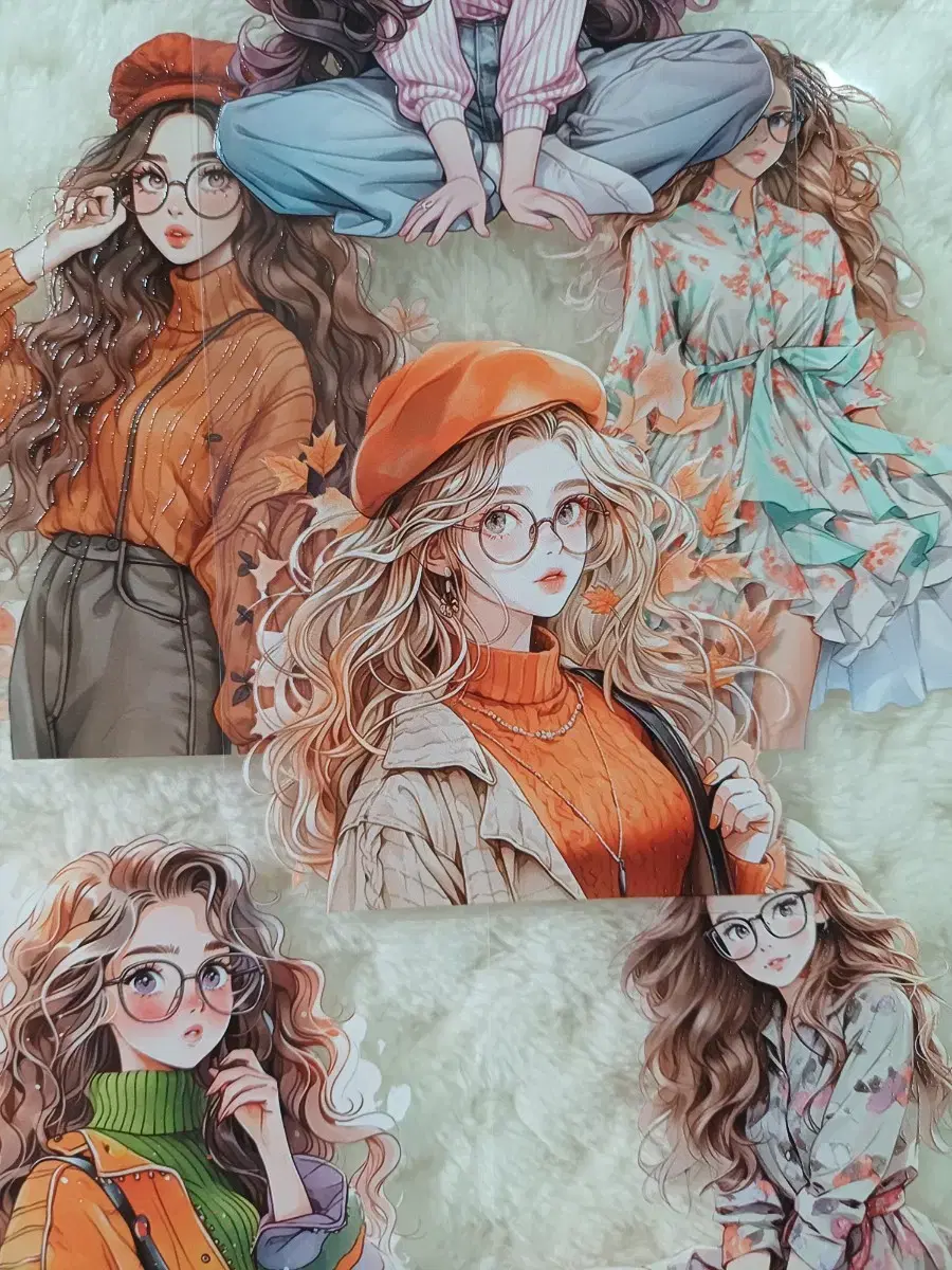 [71Poysjou] Sweety Glasses Pet 3D 마테컷