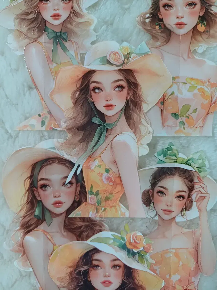 [우리의 시간] Poetic Muse Pet tape 3D 광택 마테컷