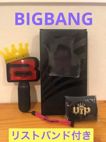 빅뱅 응원봉 얇은 타입 일본 공식 리스트 밴드 포함