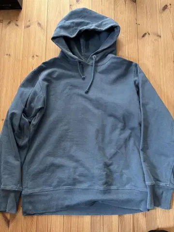 노스페이스 그레이 후드 부착 후드티 M사이즈 새상품급