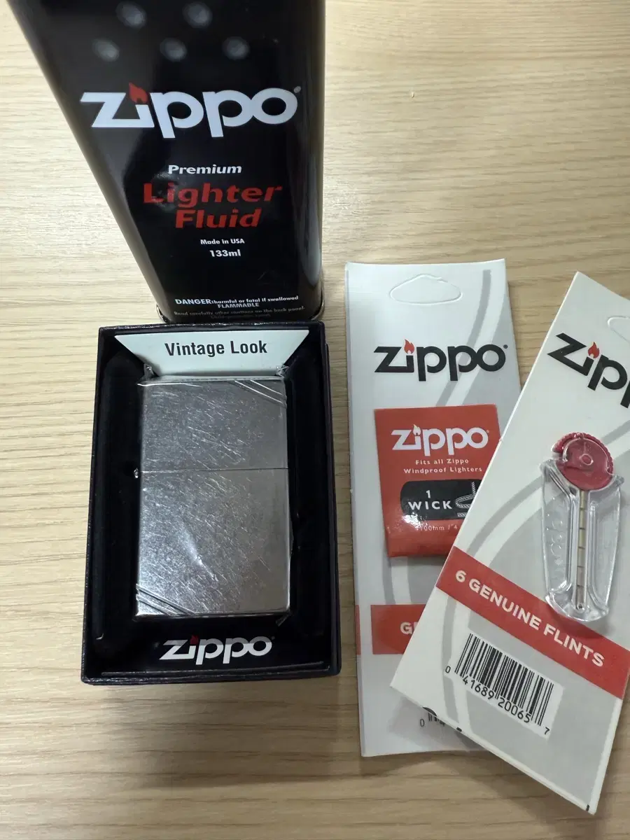 267 VINTAGE STREET CHROME 지포라이터