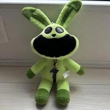SUANES 캣냅 그린 토끼 봉제 인형