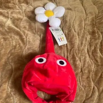 피크민 빨간색 피크민 변신 모자 인형 모자 코스프레