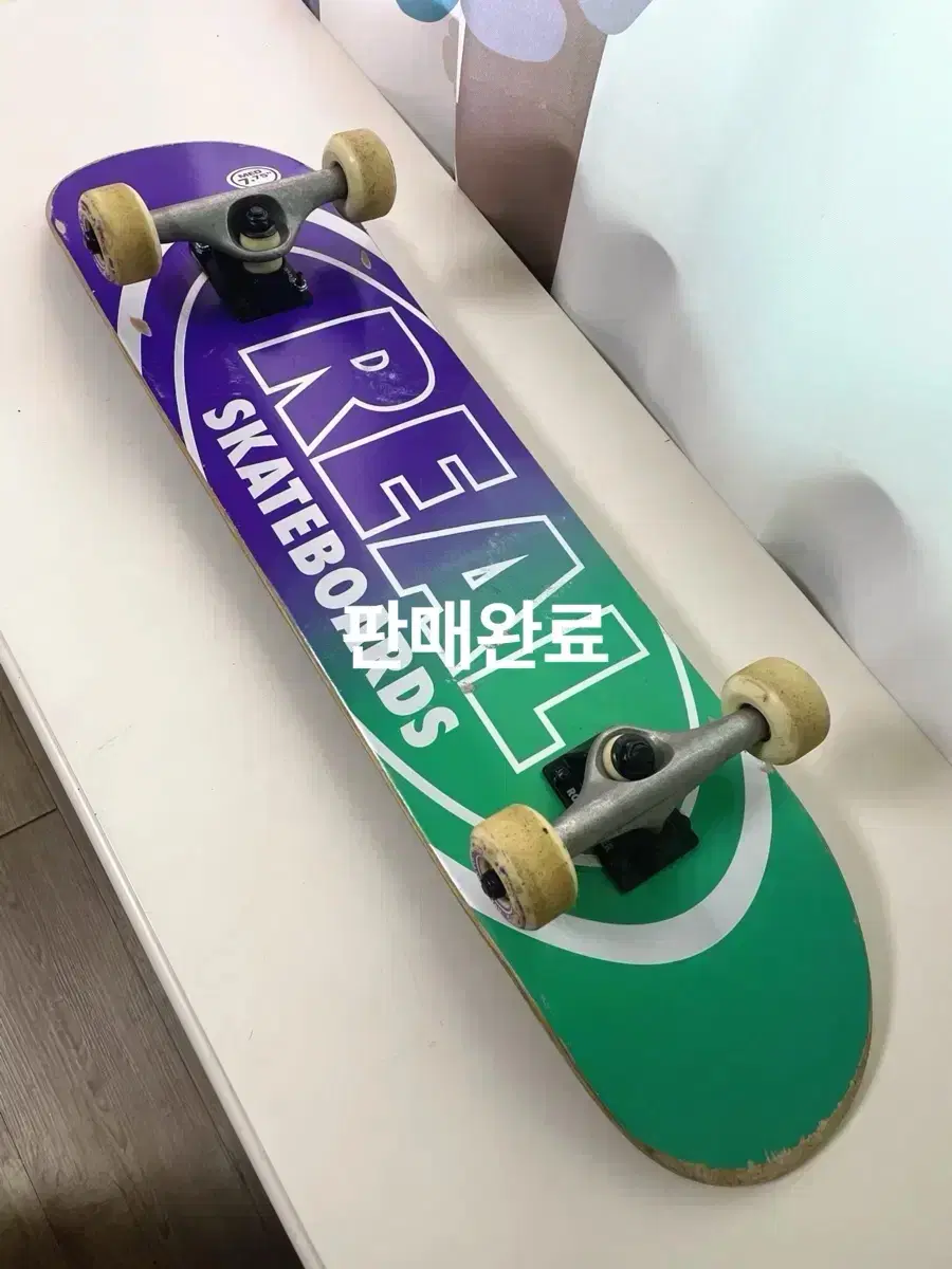 잔문보드샵 7.75인치 트릭용 스케이트보드