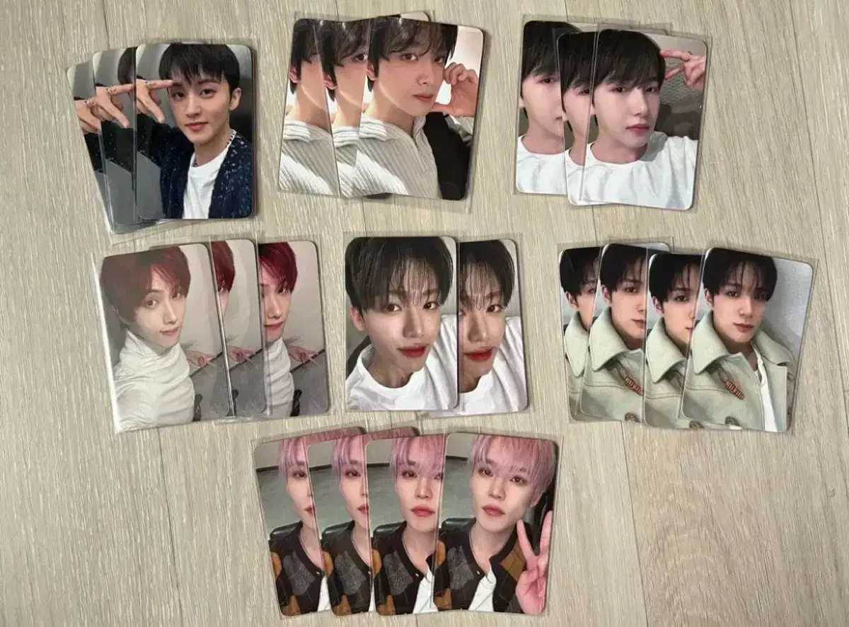 엔시티드림 위드뮤특전럭드포카 일괄 22장마크런 쥔제노해찬재민천러