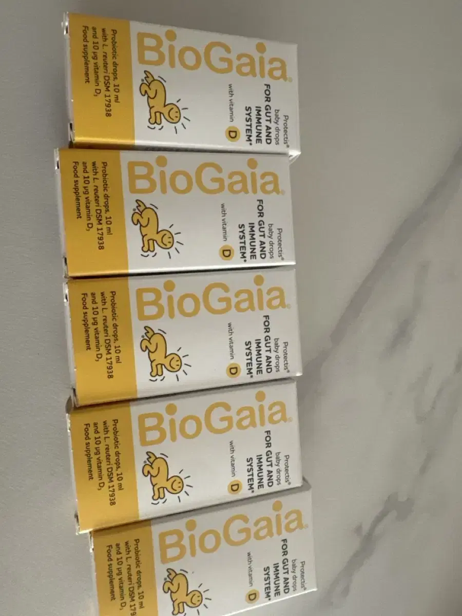 BioGaia 10ml glass bottle container