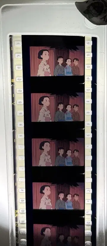 지브리 미술관 한정판 필름 북마커 추억의 조각들 다카하타 이사오 감독