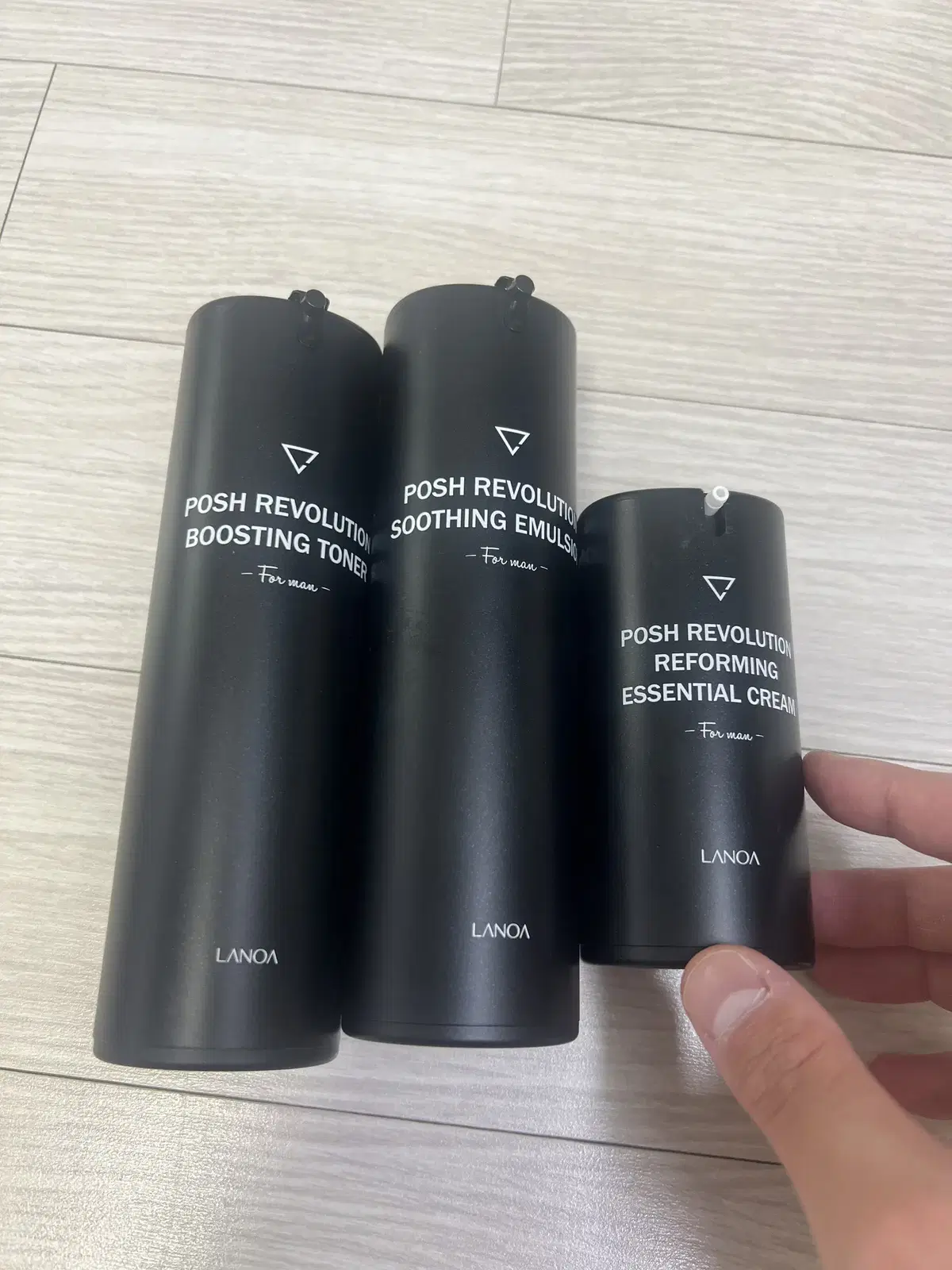 Lanoa Men's Cosmetics Posh Revolution 3-piece set