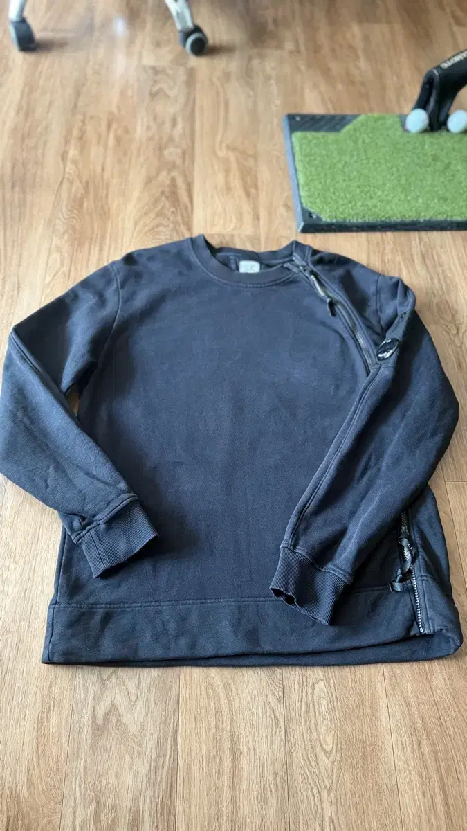 CP Company Man-to-man zipper black large