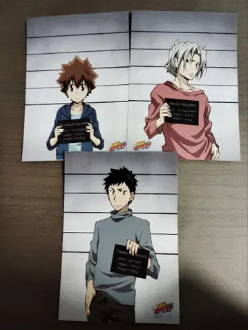 가정교사 히트맨 리본 브로마이드 3장 츠나 쿠로사키 쥬토 야마모토 다케시