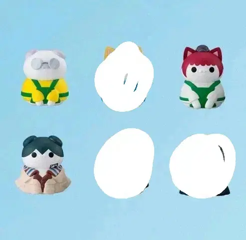 (원가양도) 사카모토데이즈 메가캣 5개  나구모, 사카모토, 루 +랜덤2