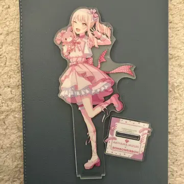 프로세카 아카야마 미즈키 산리오 모자 꽁지 리본 콜라보 아크릴 스탠드