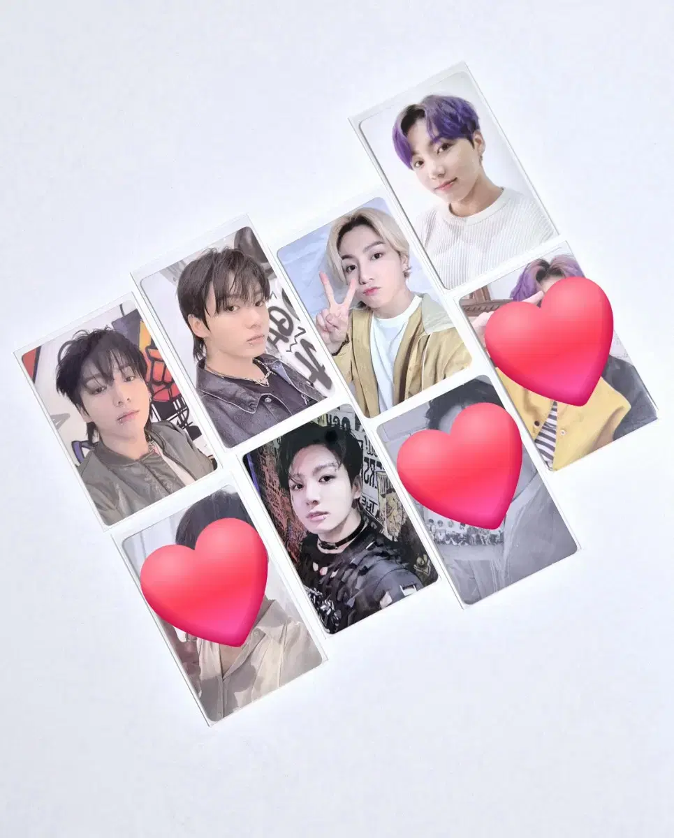 (하자x)방탄 정국 앨범 특전 포카 개별 양도
