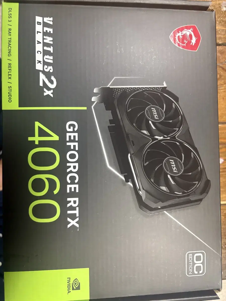 MSI RTX 4060 Ventus 2X OC 미개봉