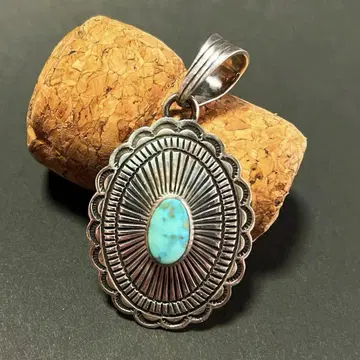 인디언 주얼리 터콰이즈 펜던트 탑 나바호족 navajo