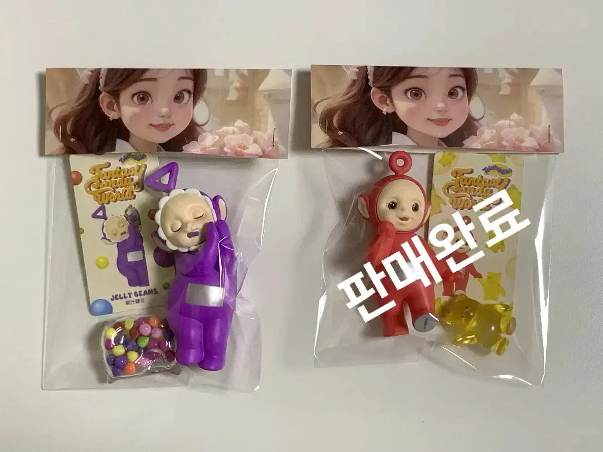 [바로배송] 팝마트 텔레토비 보라돌이 뽀 세트 캐릭터카드 포함
