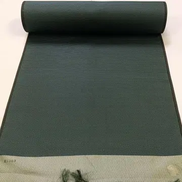 순수 실크 명주 옷감 앙상블 평직 거북이 모양 청록색 M75