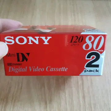 SONY 소니 캠코더 테잎 80분 MiniDV 2DVM80R3 | 브랜드 중고거래