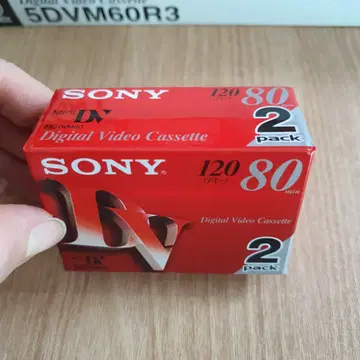 SONY 소니 캠코더 테잎 80분 MiniDV 2DVM80R3 | 브랜드 중고거래