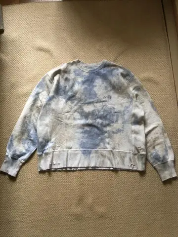 안셀름 MARBLING SWEAT SHIRT ANC-CT42